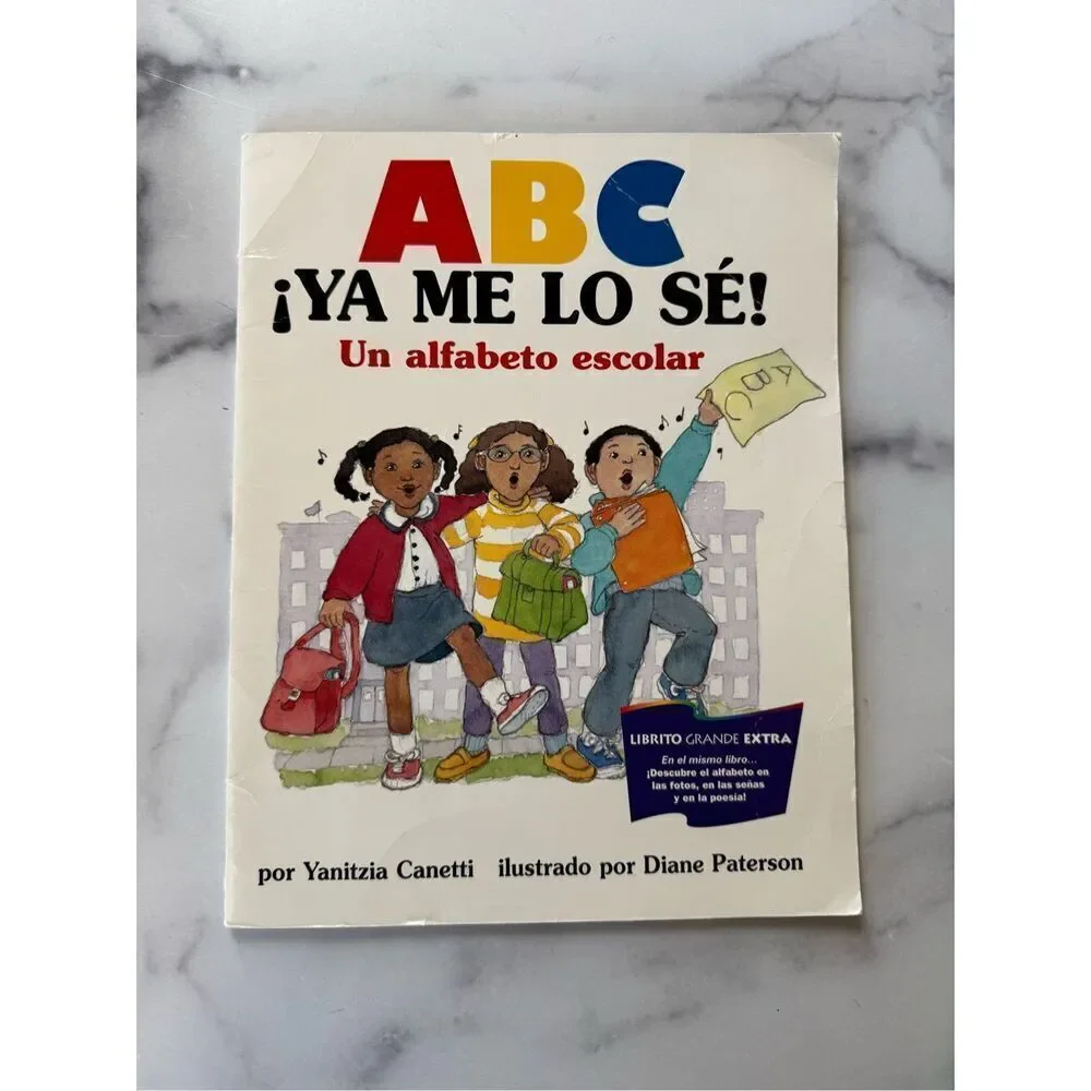 Children’s 3 book bundle nonfiction Earth conservation learn Spanish ABC How to